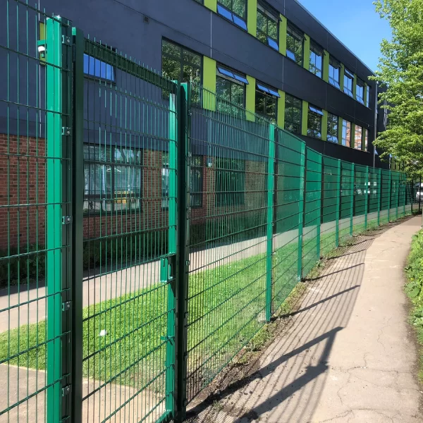 Twin Wire Mesh Fencing for school in Essex