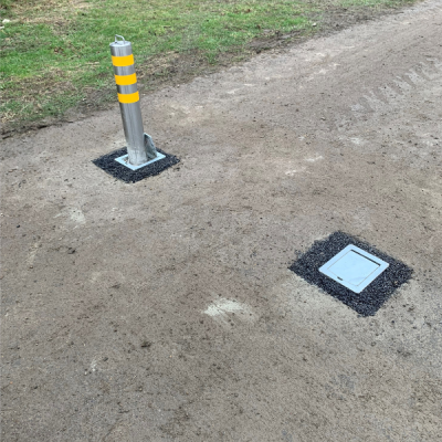 retractable bollards essex